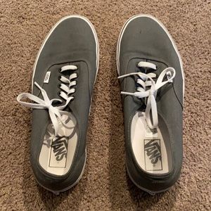 Like New Gray Vans Sneakers